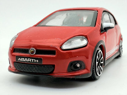 Abarth Grande Punto Bburago Czerwony 1:43 – zdjęcie 4