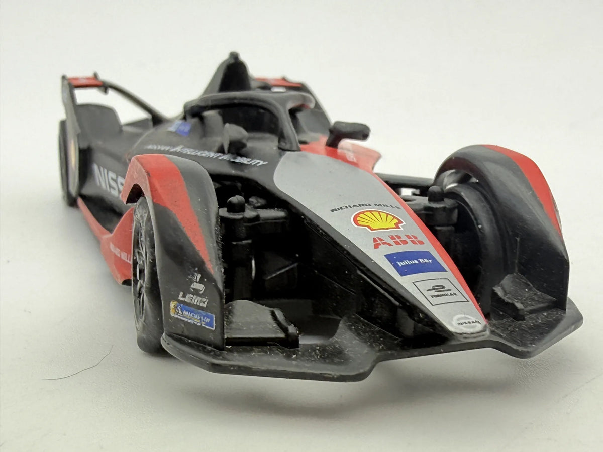 NISSAN FORMULA E GEN 2 CAR, Shell, Brandbase, Die cast FCB1520, Czarny 1:32 – zdjęcie 4