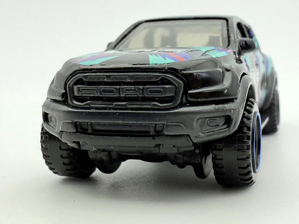 2020 Ford Ranger Raptor, Hot Wheels 2018, Die cast FYB56, Resoraki, 1:64 – zdjęcie 4
