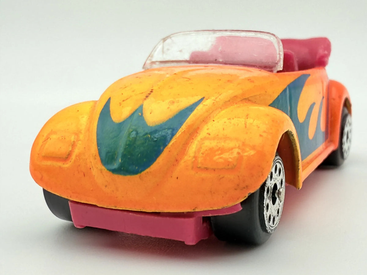 CUSTOM VW BUG BEETLE, Zylmex, Garbus, Die cast D106, Pomarańczowy, 1:64 – zdjęcie 4