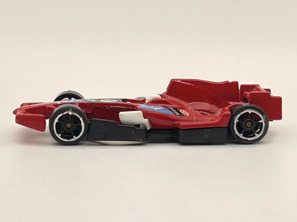 F1 Racer, Hot Wheels, Resoraki, Die cast 1:64, czerwony – zdjęcie 4