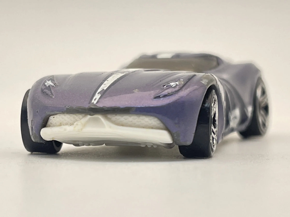 VELOCITA, Hot Wheels 2014, Die cast BDD08, Fioletowy, 1:64, Resoraki – zdjęcie 4