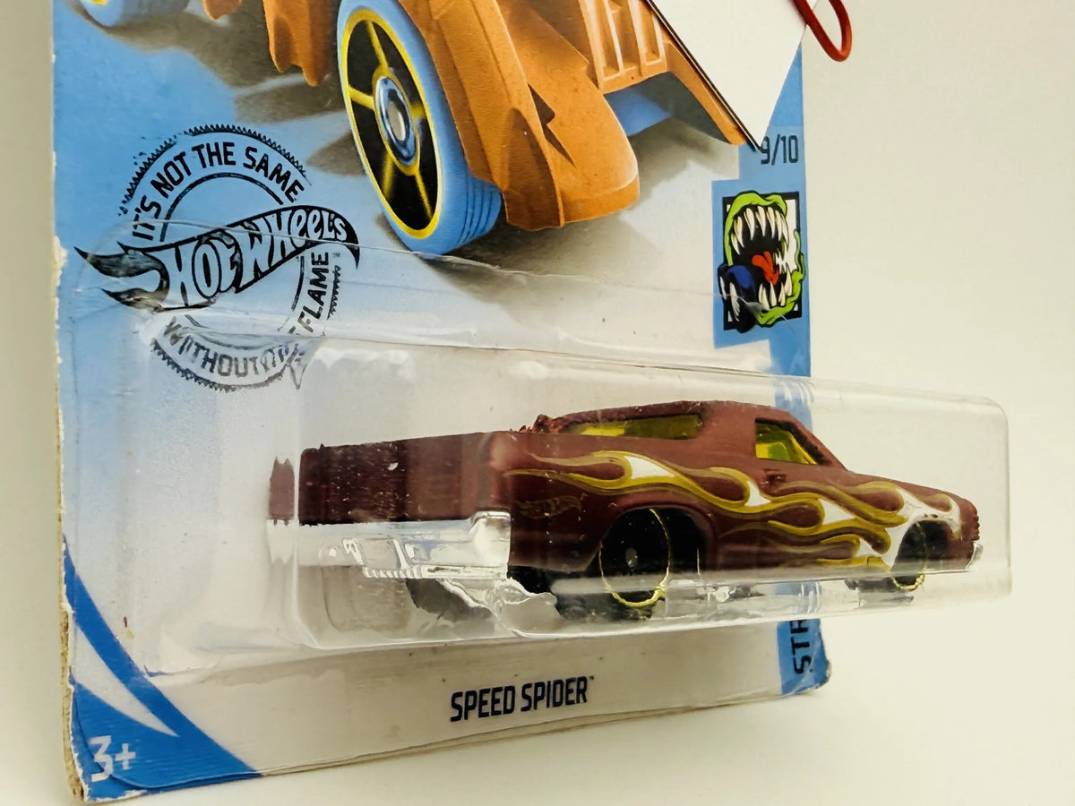 Speed Spider Hot Wheels 2019 Fabryczny Error 1:64 El Camino – zdjęcie 4