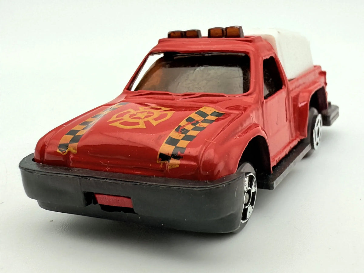Pickup Concept Car Czerwony 1:64 Straż pożarna Fire Dept – zdjęcie 4