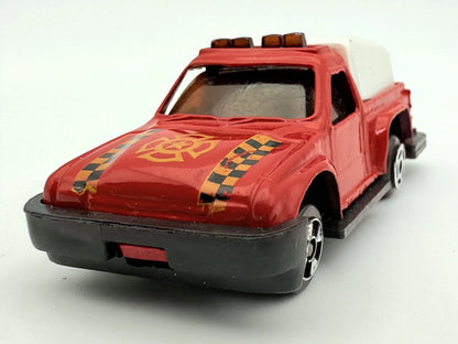 Pickup Concept Car Czerwony 1:64 Straż pożarna Fire Dept – zdjęcie 4