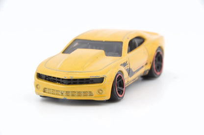 '13 Copo Camaro Hot Wheels Żółty 1:64 – zdjęcie 4