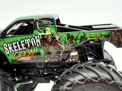 Skeleton Crew Monstrer Truck Hot Wheels Czarny 1:64 – zdjęcie 4