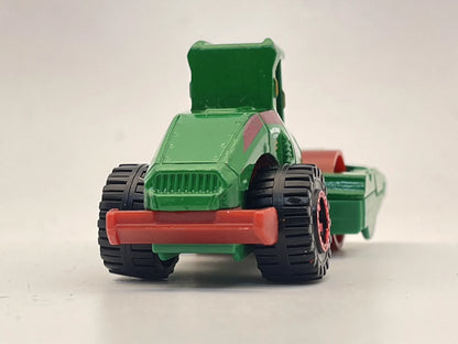 ROAD ROLLER, Matchbox 2021, Resoraki, Die cast, Zielony 1:64 – zdjęcie 4
