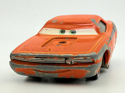 Olo Polipa (Snot Rod), Auta Disney/Pixar, Resoraki Die cast Pomarańcz. 1:64 – zdjęcie 4