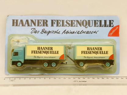 Mercedes-Benz Actros Grell 1:87 HAANER FELSENQUELLE Blister Turkusowy – zdjęcie 4