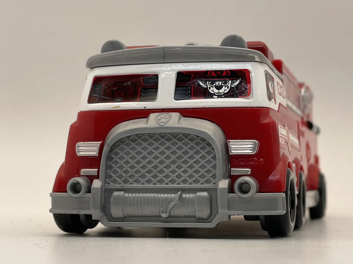 Chase Psi Patrol, WÓZ STRAŻACKI, Spin Master, Die cast 17756, Czerwony 1:64 – zdjęcie 4