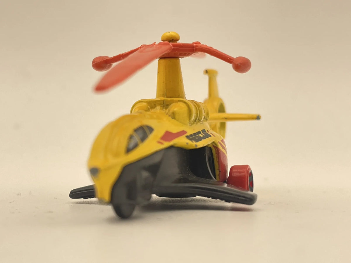 SKY KNIFE, Hot Wheels 2006, Die cast 1, Żółty, 1:64, Resoraki – zdjęcie 4