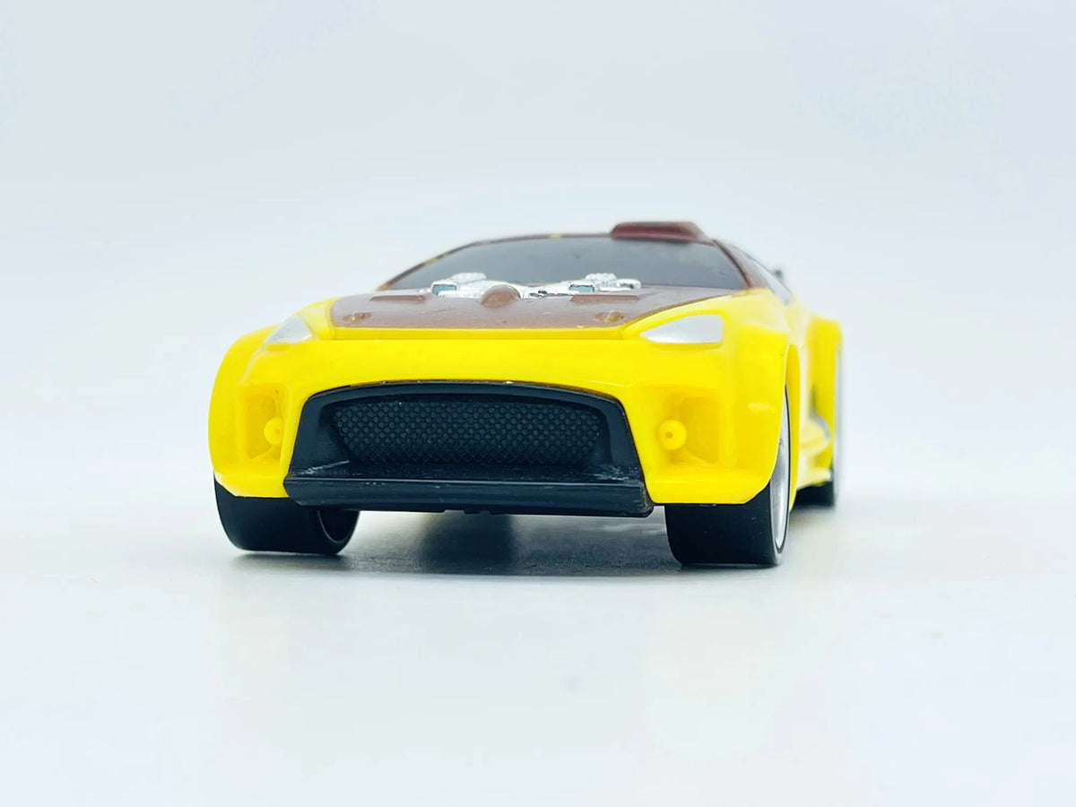 Scorcher V8192 Color Shifters Hot Wheels 2010 Żółty 1:43 – zdjęcie 4