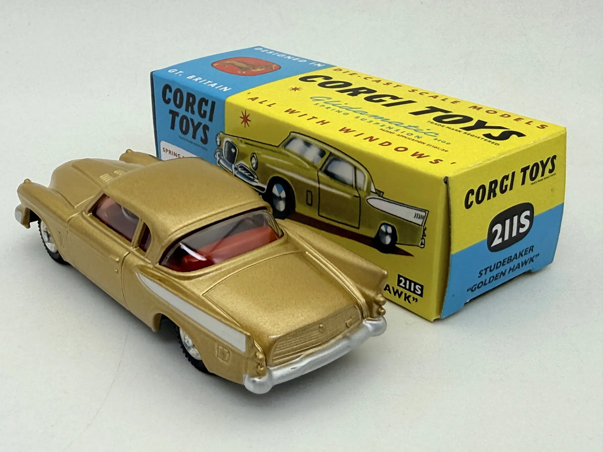 STUDEBAKER GOLDEN HAWK Corgi Złoty 1:43 – zdjęcie 4