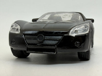 OPEL SPEEDSTER 2001, Unbranded, Die cast, Czarny, 1:34, Resoraki – zdjęcie 4