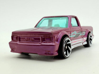 1991 Gmc Syclone Hot Wheels Fioletowy 1:64 – zdjęcie 4