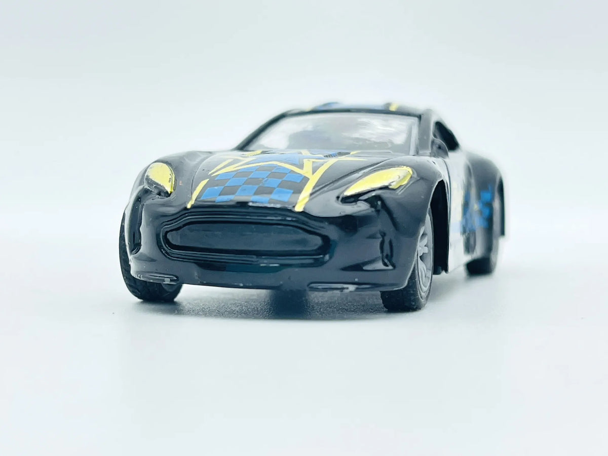 Jak Aston Martin, Black Auto, Die cast, Resoraki, Czarny, 1:55 – zdjęcie 4