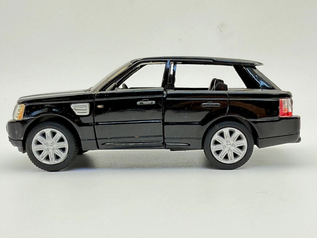 RANGE ROVER SPORT, Kinsmart, Resoraki, Die cast, Czarny 1:38 – zdjęcie 4