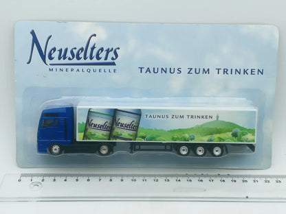 MAN Hümmer 1:87 Ciężarówka Promocyjna Neuselters Blister Niebieski – zdjęcie 4
