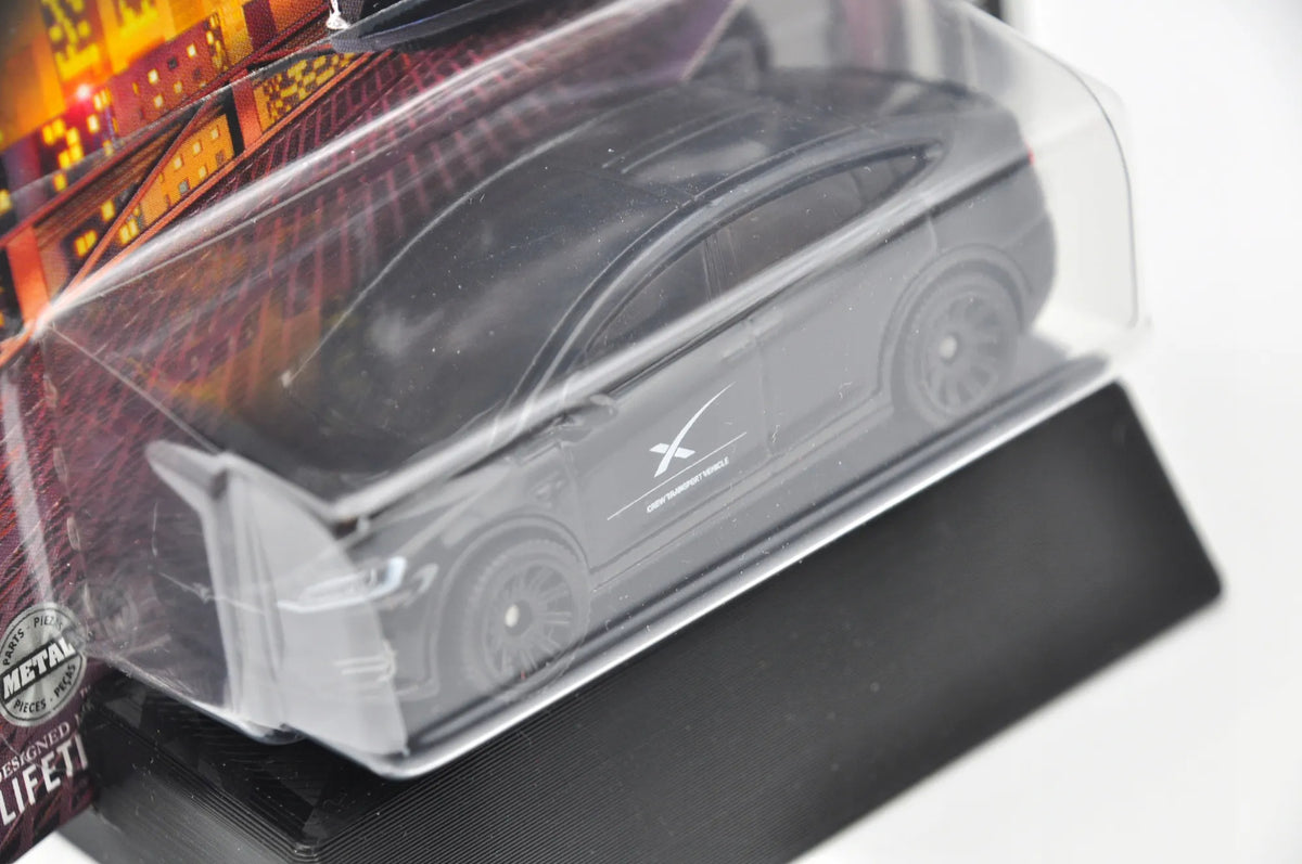TESLA MODEL X Matchbox 2024 Czarny 1:64 SpaceX – zdjęcie 4