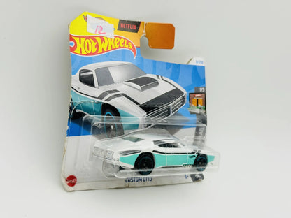 Custom Otto Hot Wheels 2024 HW Dream Garage 1:64 Blister Biały – zdjęcie 4