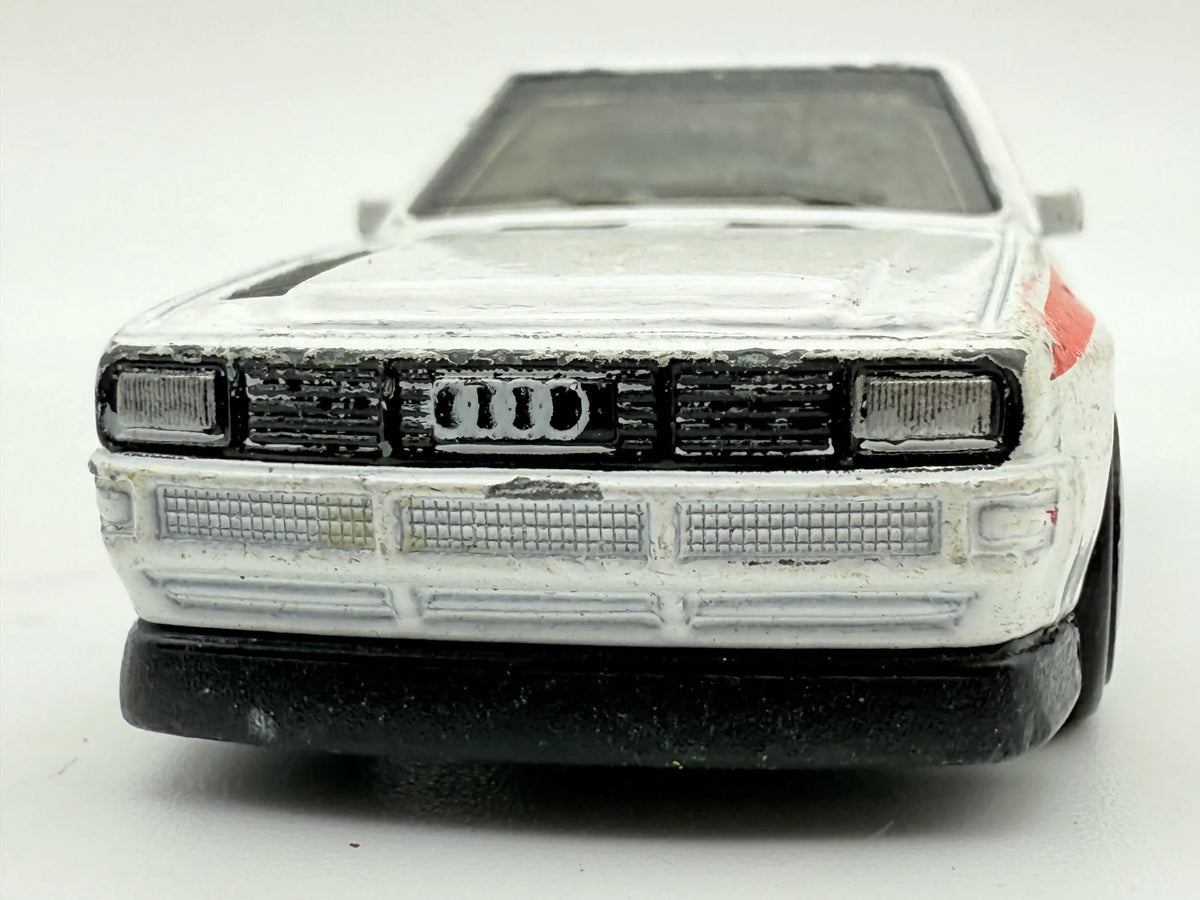 1984 AUDI SPORT QUATTRO, Hot Wheels 2018 Die cast FWG04 Biały 1:64 Resoraki – zdjęcie 4