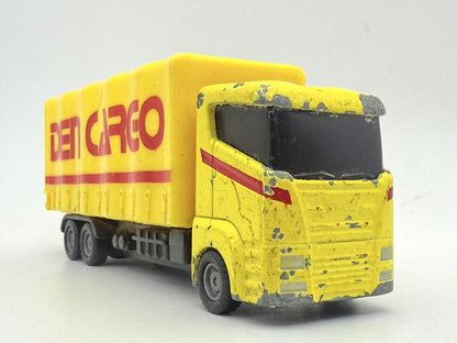 CIĘŻARÓWKA DEN CARGO, Teamsterz, Die cast FY7 7NY, Żółty, 1:64, Resoraki – zdjęcie 4