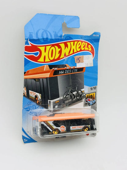 Ain't Fare Hot Wheels 2020 HW Metro 1:64 Autobus Blister Szary – zdjęcie 4