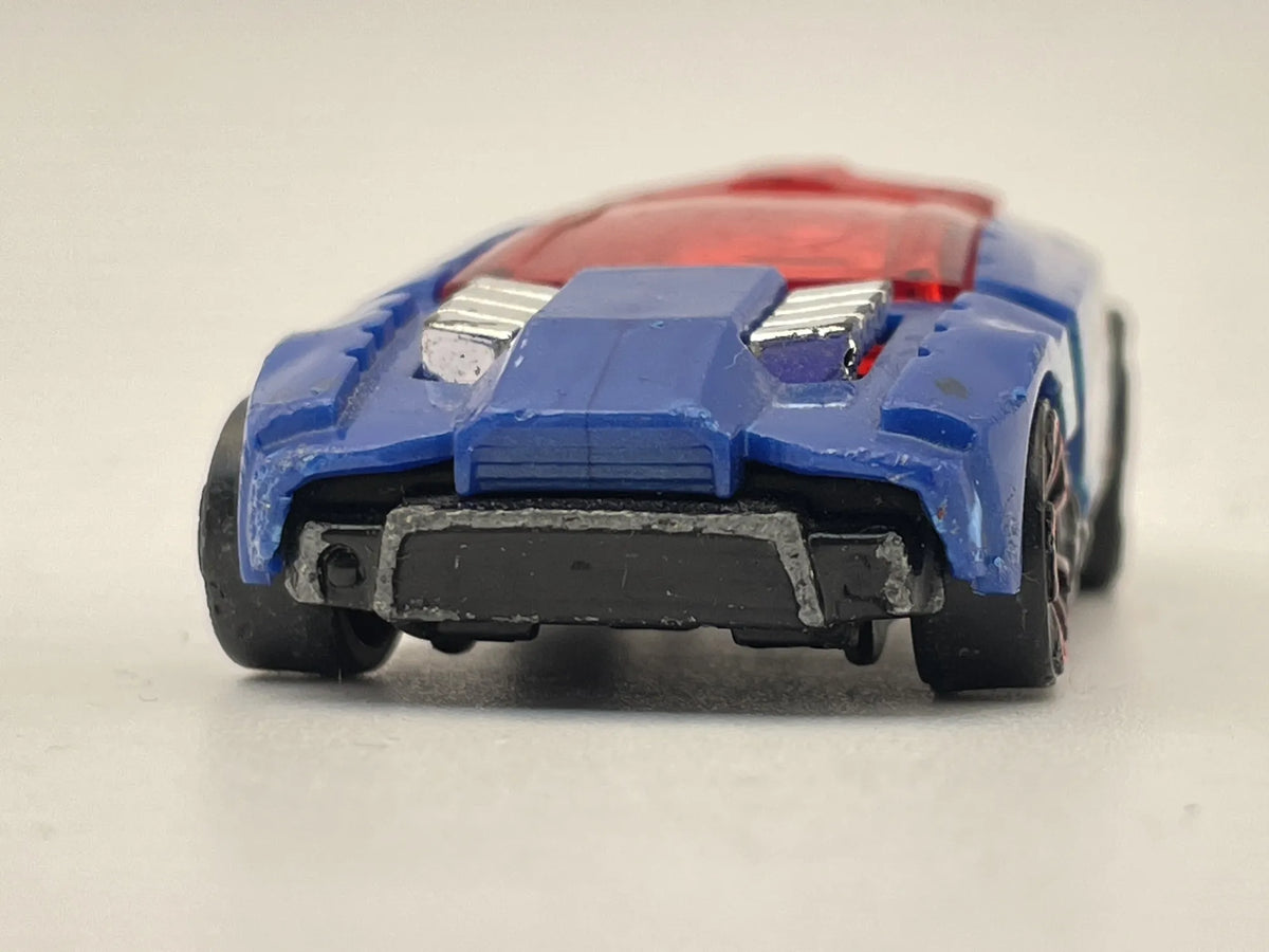 ROQUE HOG POLICE, Hot Wheels 2014, Die cast 1 NL, Niebieski, 1:64, – zdjęcie 4