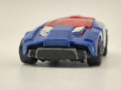 ROQUE HOG POLICE, Hot Wheels 2014, Die cast 1 NL, Niebieski, 1:64, – zdjęcie 4