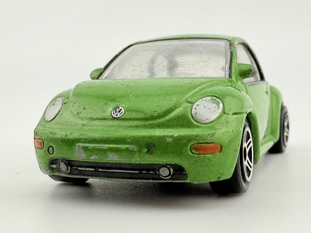 VW NEW BEETLE, Realtoy, Die cast 163526, Zielony, 1:60, Resoraki – zdjęcie 4
