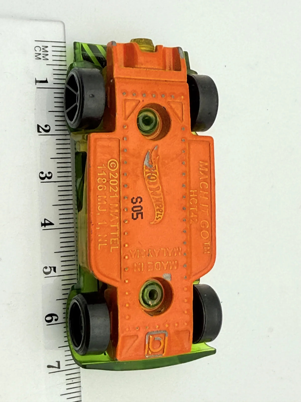 Mach It Go Hot Wheels Zielony 1:64 – zdjęcie 4