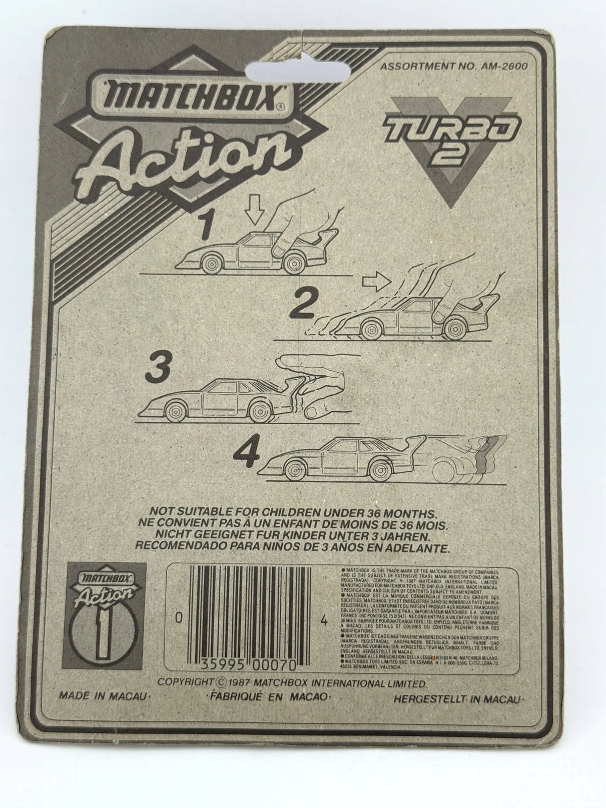 Prototyp Grupy C HW Turbo Majorette Niebieski 1:60 Made in France – zdjęcie 4