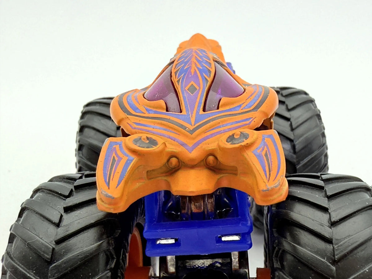 Monster Truck Hot Wheels Pomarańczowy, 1:64 – zdjęcie 4