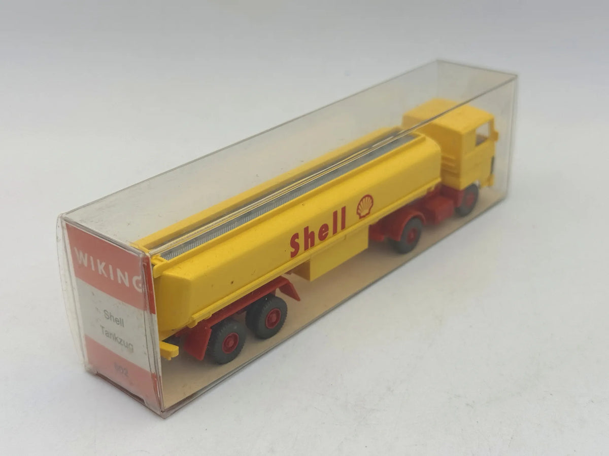 Shell Tankzug Wiking Żółty 1:87 Made in Berlin West Germany – zdjęcie 4