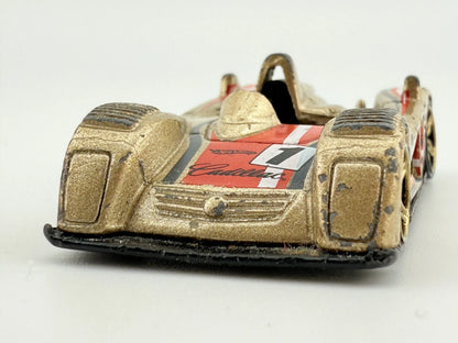 CADILLAC LMP, Hot Wheels 2000, Die cast GMT94, Złoty, 1:64, Resoraki – zdjęcie 4