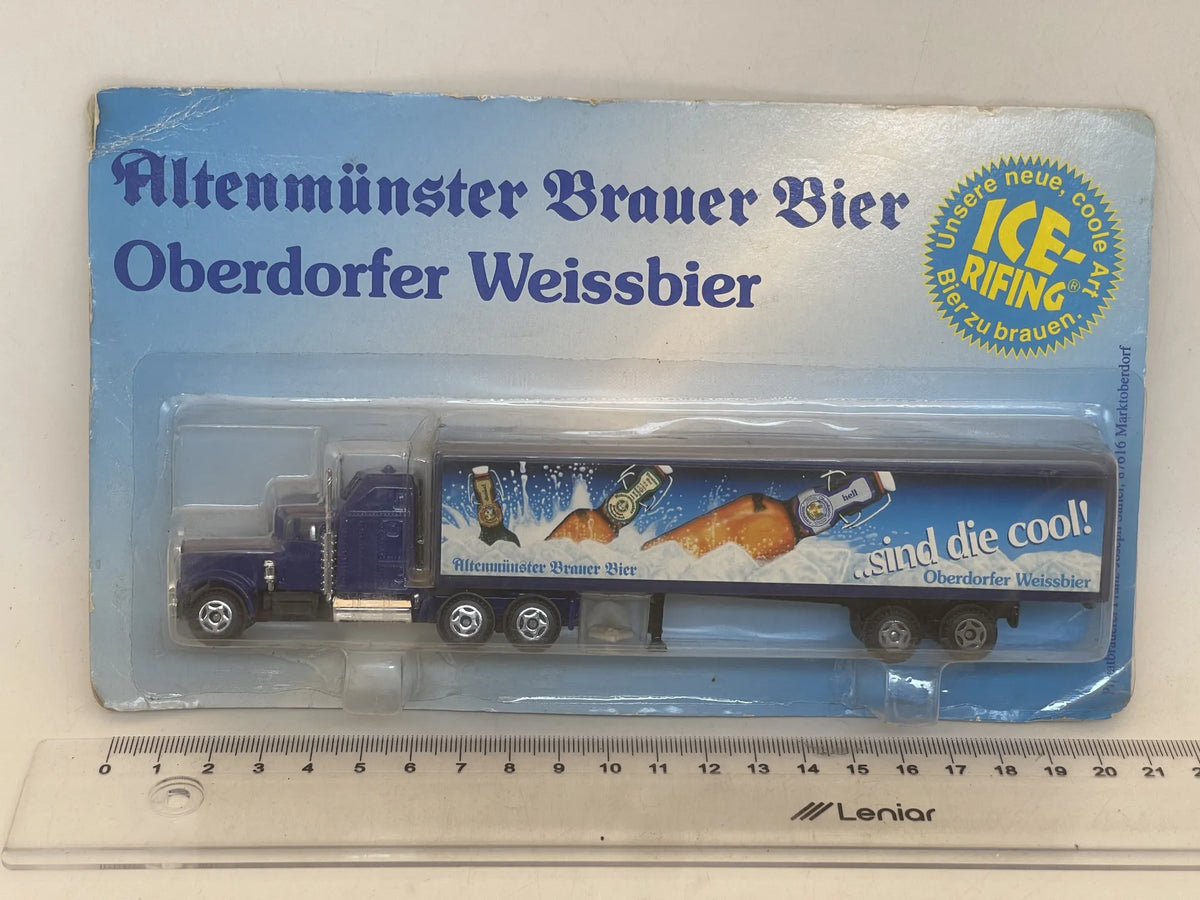 Peterbilt Truck Hümmer 1:87 Ciężarówka Promocyjna Altenmünster Brauer Bier – zdjęcie 4