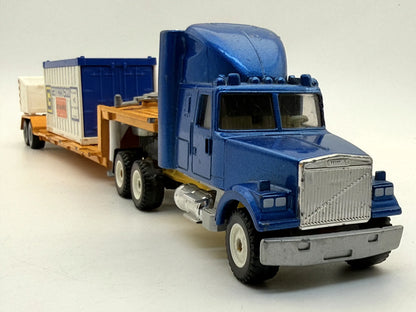 Ciężarówka Western Star 4900 EX SIKU Niebieski 1:43 Made in W-Germany – zdjęcie 4