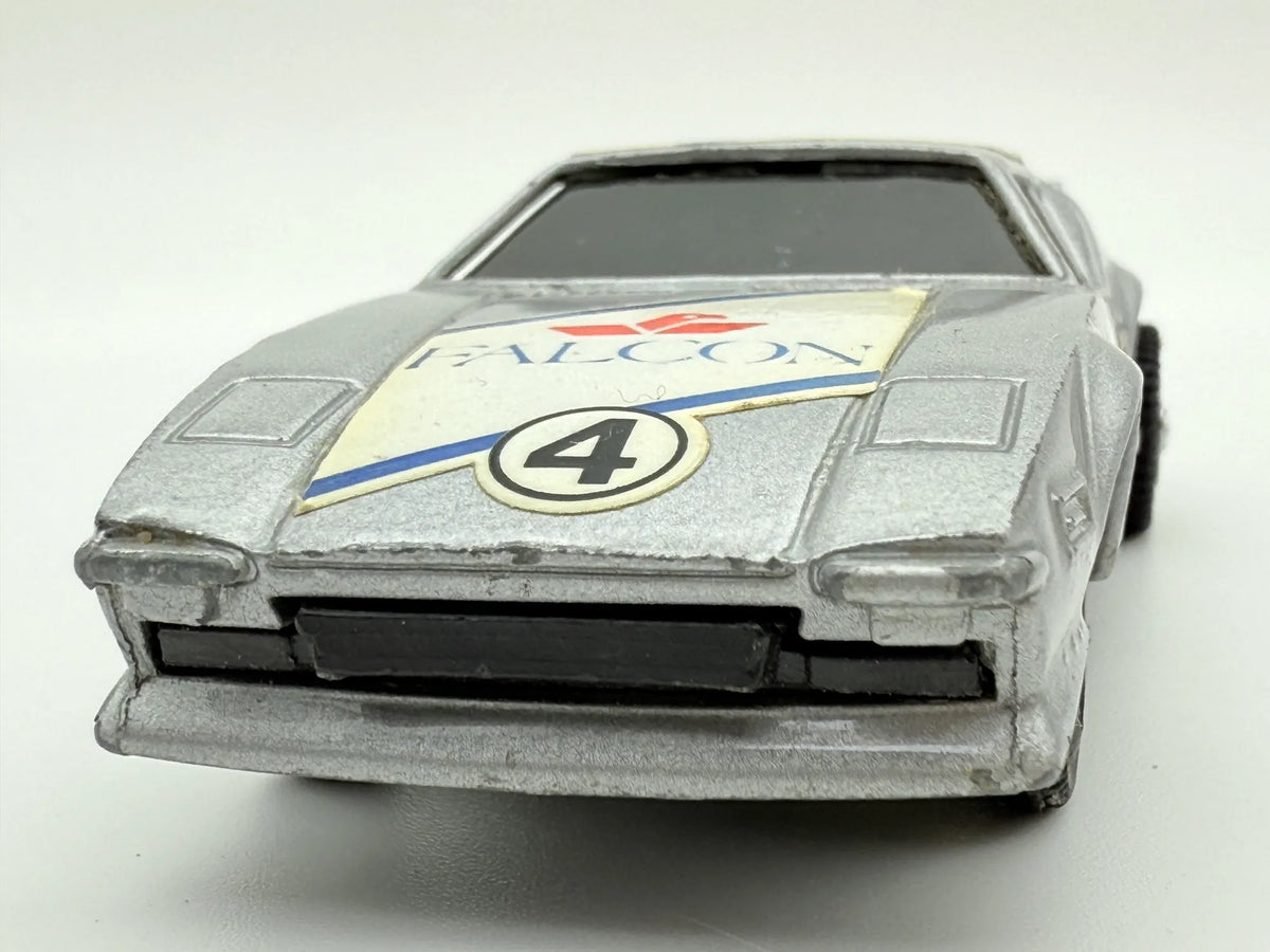 DE TOMASO PANTERA, Falcon, Resoraki, Die cast, Srebrny, 1:45 – zdjęcie 4