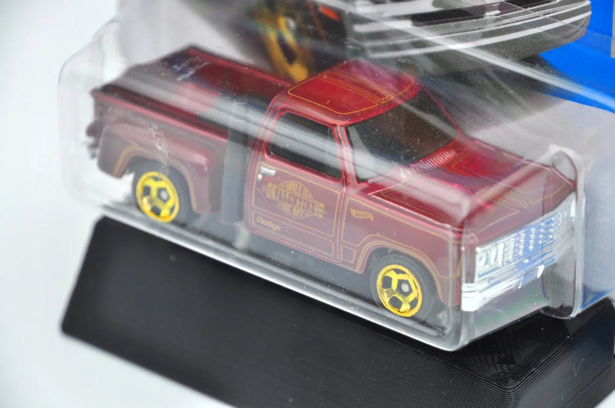 1978 Dodge Li'L Red Express Truck Hot Wheels 2021 Czerwony 1:64 – zdjęcie 4