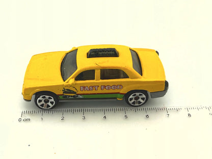Taxi Cab Matchbox 2002 Żółty 1:64 – zdjęcie 4