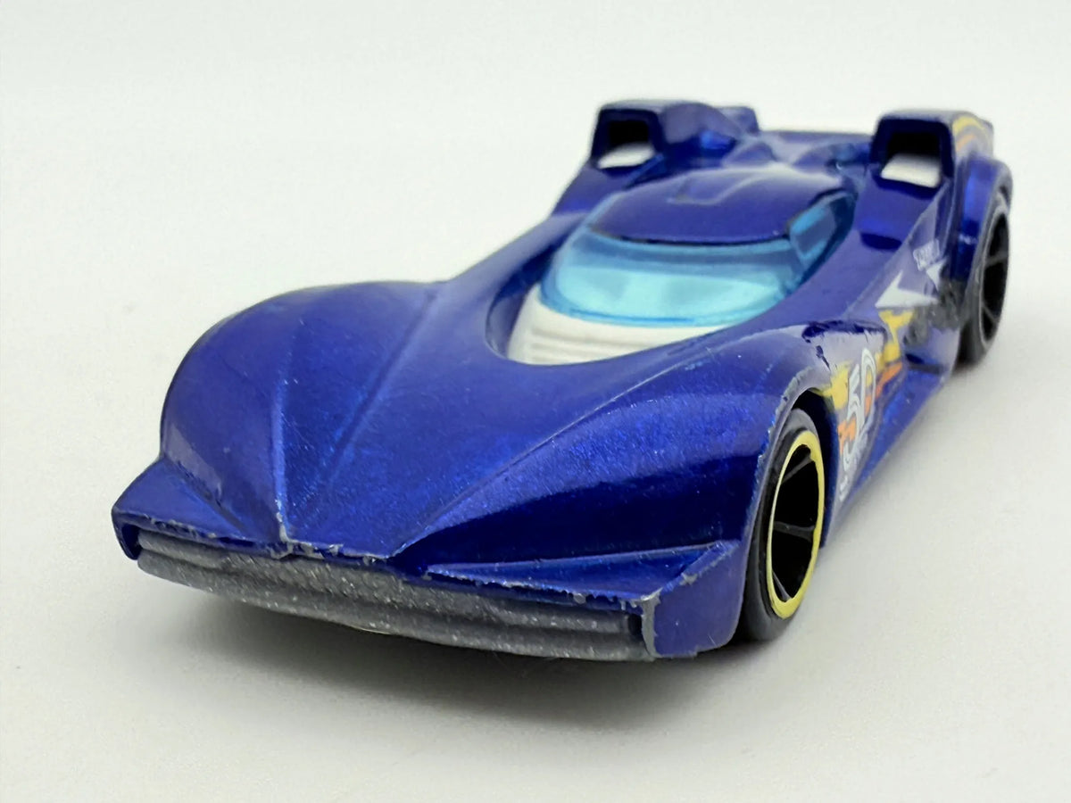 Scoopa Di Fuego Hot Wheels Niebieski 1:64 – zdjęcie 4