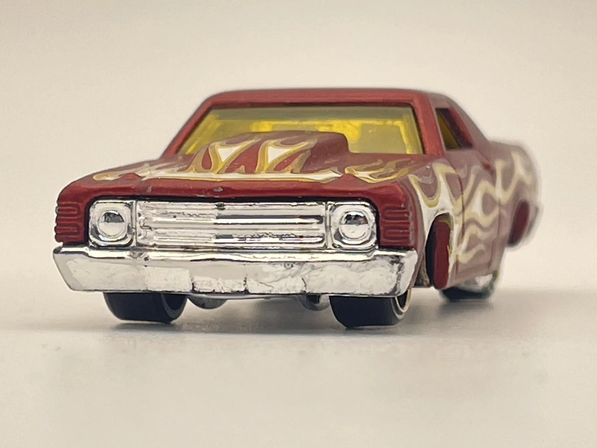 '71 EL CAMINO, Hot Wheels 2018, Die cast M18, Czerwony, 1:64, Resoraki – zdjęcie 4