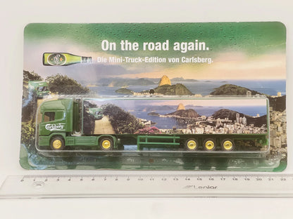 Scania Hümmer 1:87 Ciężarówka Promocyjna Carlsberg Blister Zielony – zdjęcie 4