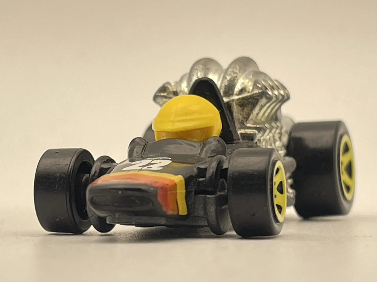 HEAD STARTER 22, Hot Wheels 2016, Die cast DTX05, Czarny, 1:64, Resoraki – zdjęcie 4
