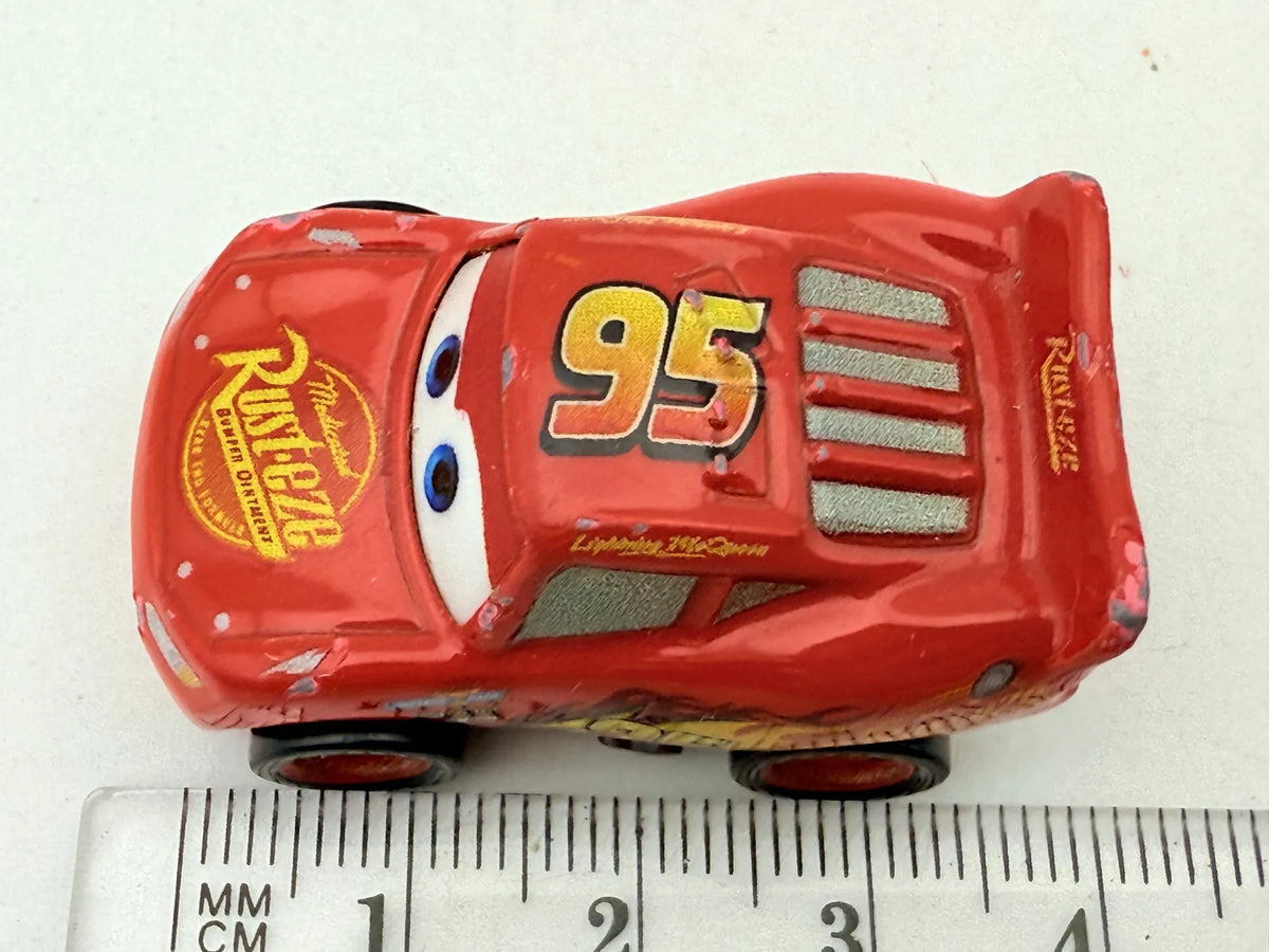 Zygzak Mcqueen, Hot Wheels, Resoraki, die cast, 1:87 – zdjęcie 4
