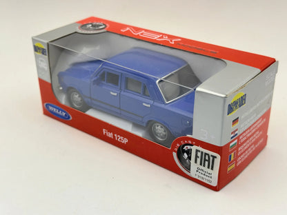 FIAT 125P NEX Welly Niebieski 1:34 – zdjęcie 4