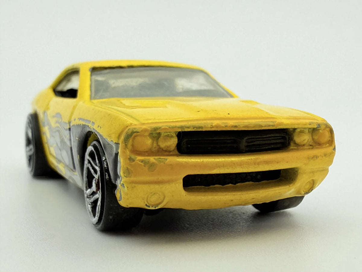 Dodge Challenger Concept, Hot Wheels, Resoraki, Die cast 1:64, żółty – zdjęcie 4