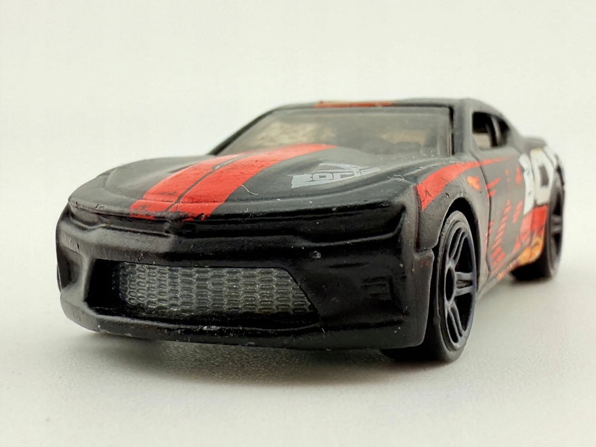 2016 Camaro Ss Hot Wheels 2016 Czarny 1:64 – zdjęcie 4