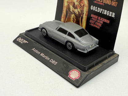 ASTON MARTIN DB5, JAMES BOND GOLDFINGER, Shell V-Power, Srebrny, 1:64 – zdjęcie 4